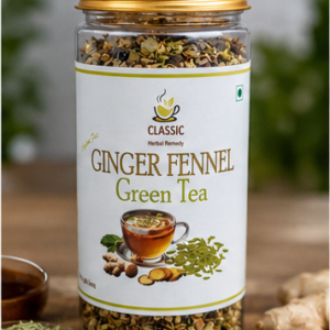 GINGER FENNEL GREEN TEA